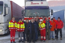 Ankunft des Transportes