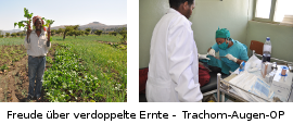 Ernte / Trachom Aethiopien