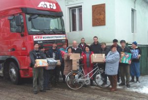 Weihnachts-Truck
